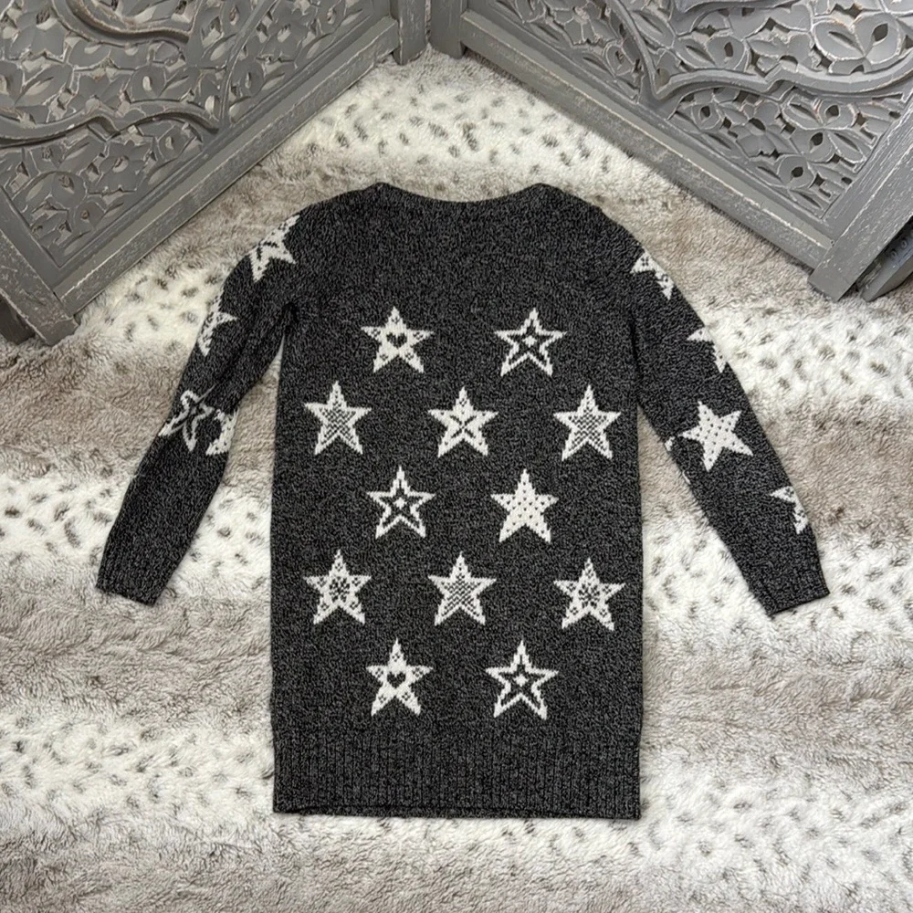Baby GAP sweater dress girls size 5T knit stars preppy girlhoodcore school fall